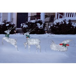 Twinkle Reindeer Set, 3 Pieces, , large