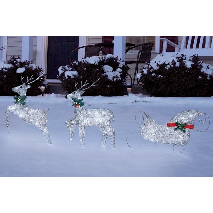 Twinkle Reindeer Set, 3 Pieces, , large