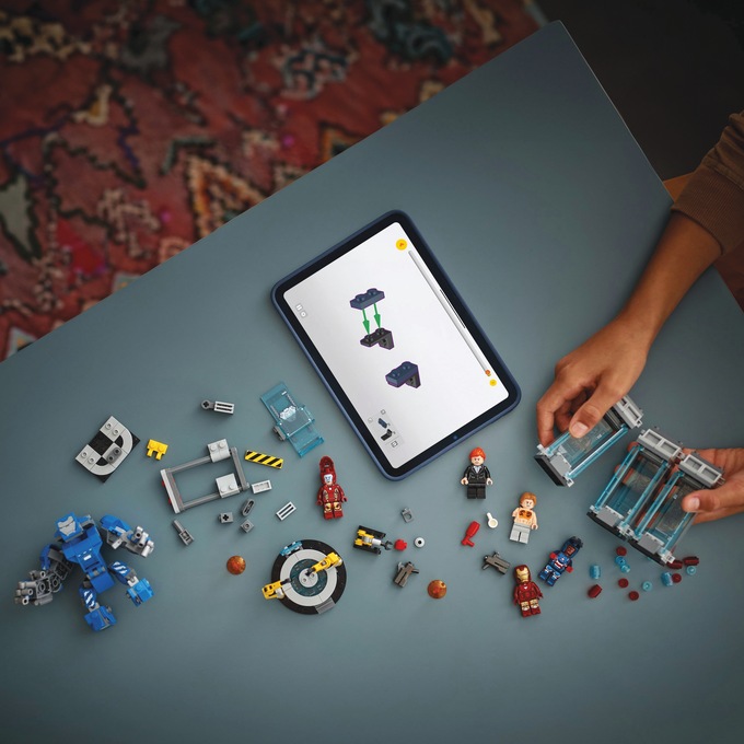 LEGO Marvel Iron Man's Laboratory: Hall of Armor, , large