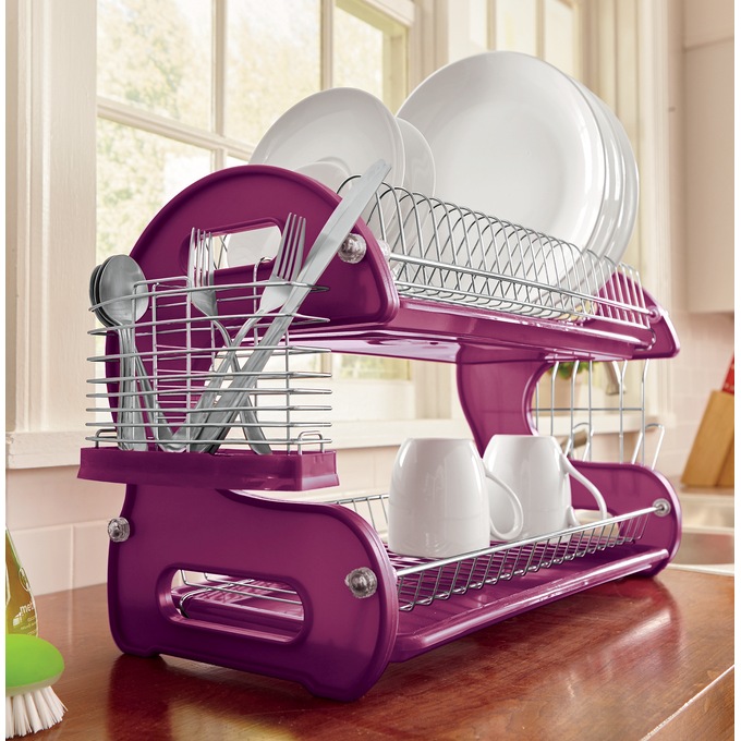 2-Tier Dish Rack, , large