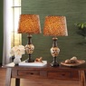 Set Of 2 Leopard Print Lamps, , large