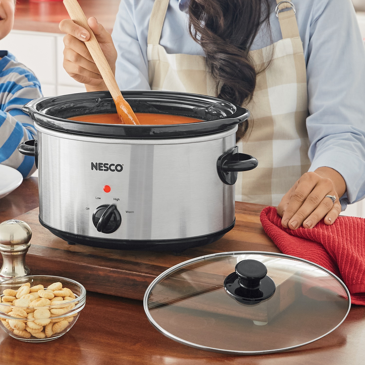 Nesco 4Qt. Stainless Steel Slow Cooker Seventh Avenue