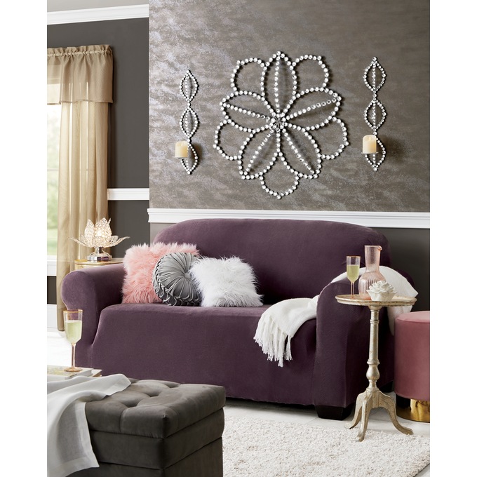 Faux-Crystal Floral Art, , large