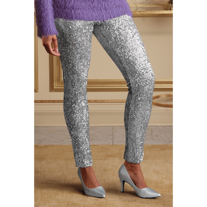 Lucinda Sequin Legging, , large