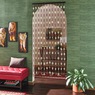 Diamond-Shaped Beaded Door Curtain, , large