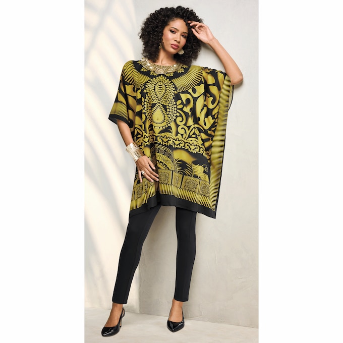 Midnight Velvet Women's Metallic Cut-Out Faux-Leather Pump, , large