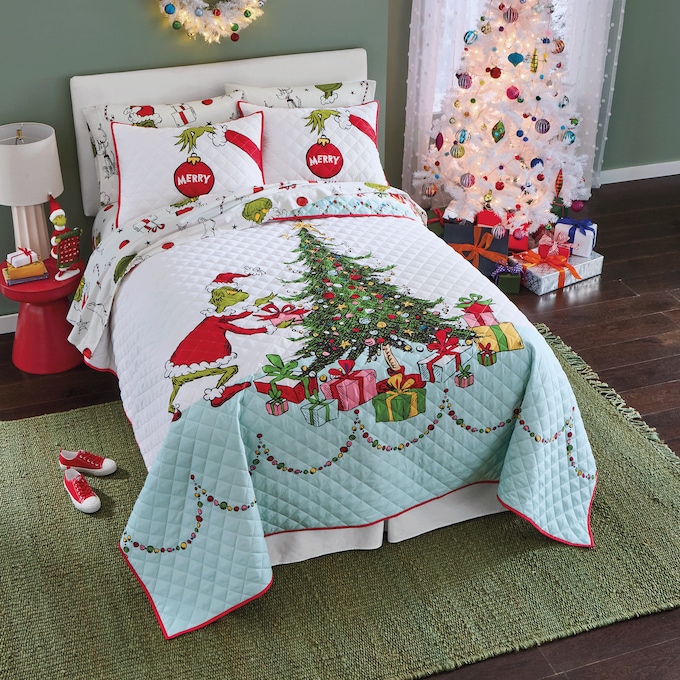 Grinch Quilt Set, , large