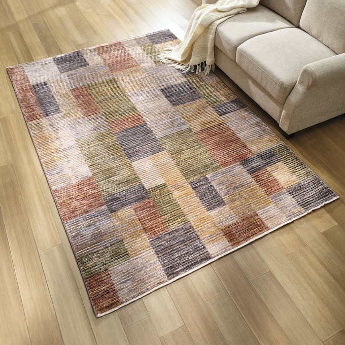 Odessa Blocks Rug - 5' x 7' 6", , large