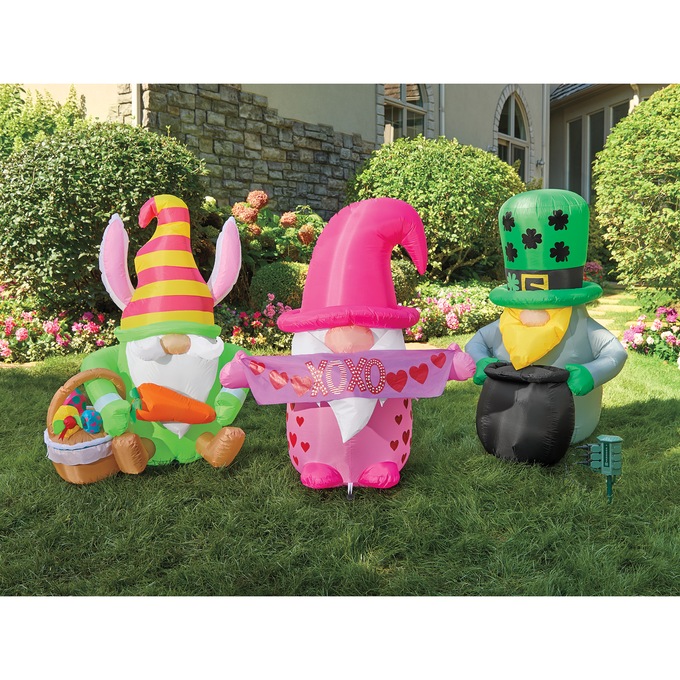 Spring Holiday  Gnome Inflatable – Buy All and Save, , large