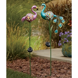 Solar Bird Stake &amp;ndash; Buy Both and Save, , large