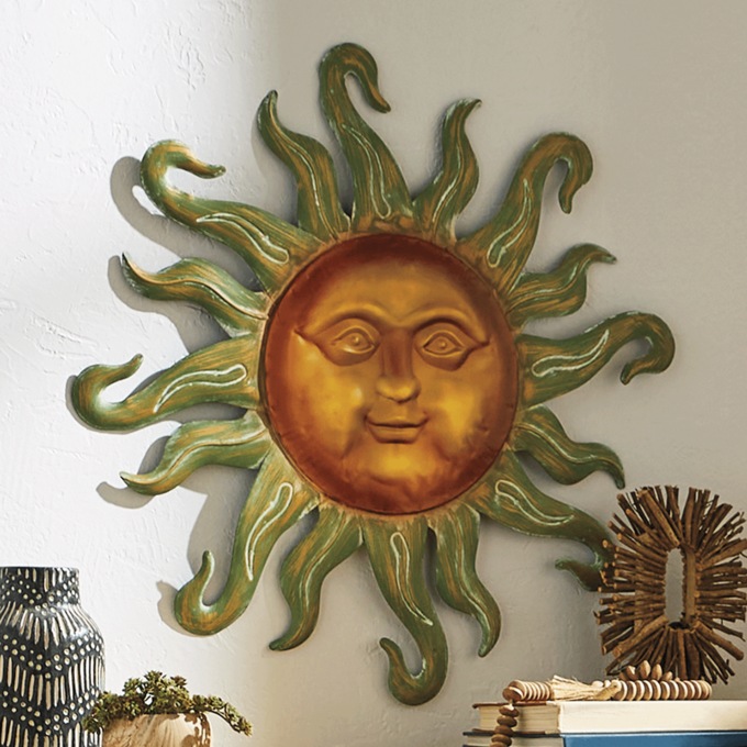 Statement Sun Wall Art, , large