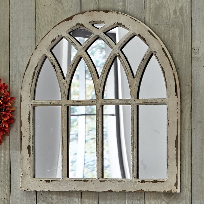 Distressed Mirror, , large