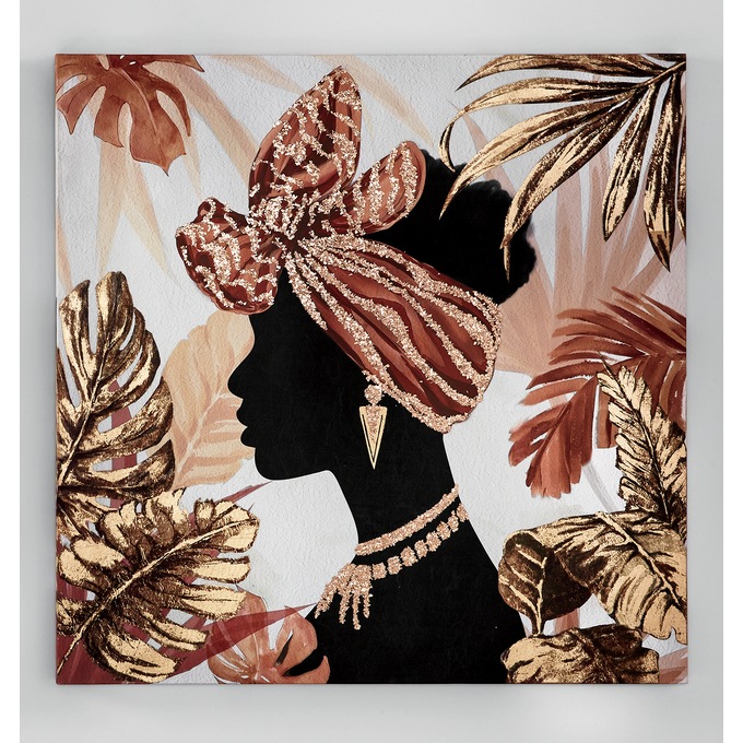 Silhouette Lady Canvas, , large