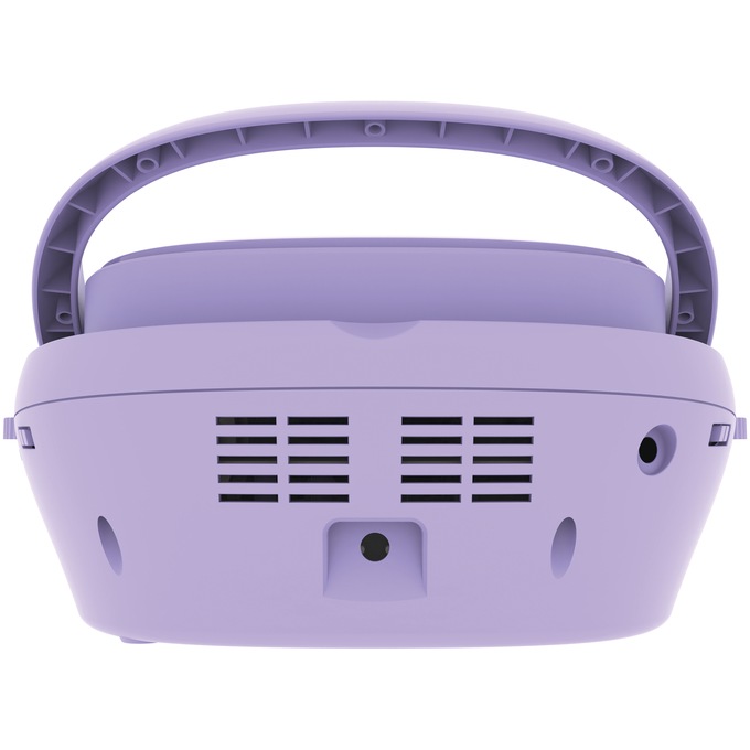 Magnavox Portable CD Boombox, Purple, large