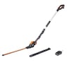 Worx 20V Power Share Cordless 20" 2-in-1 Hedge Trimmer, Black, large
