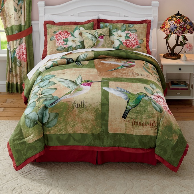 Hummingbird Comforter Set Seventh Avenue