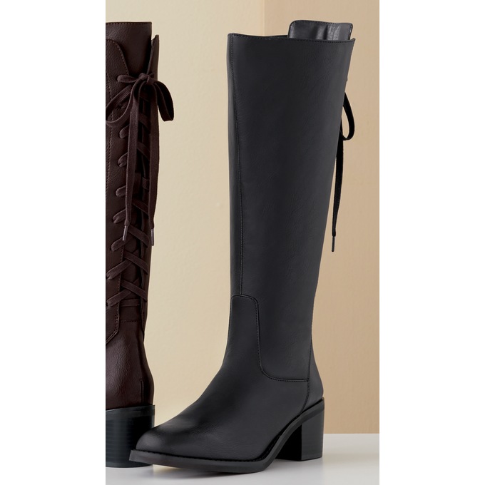 Back Lace-Up Boot, , large