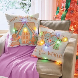 Lit Whimsy Bright Accent Pillow, , large