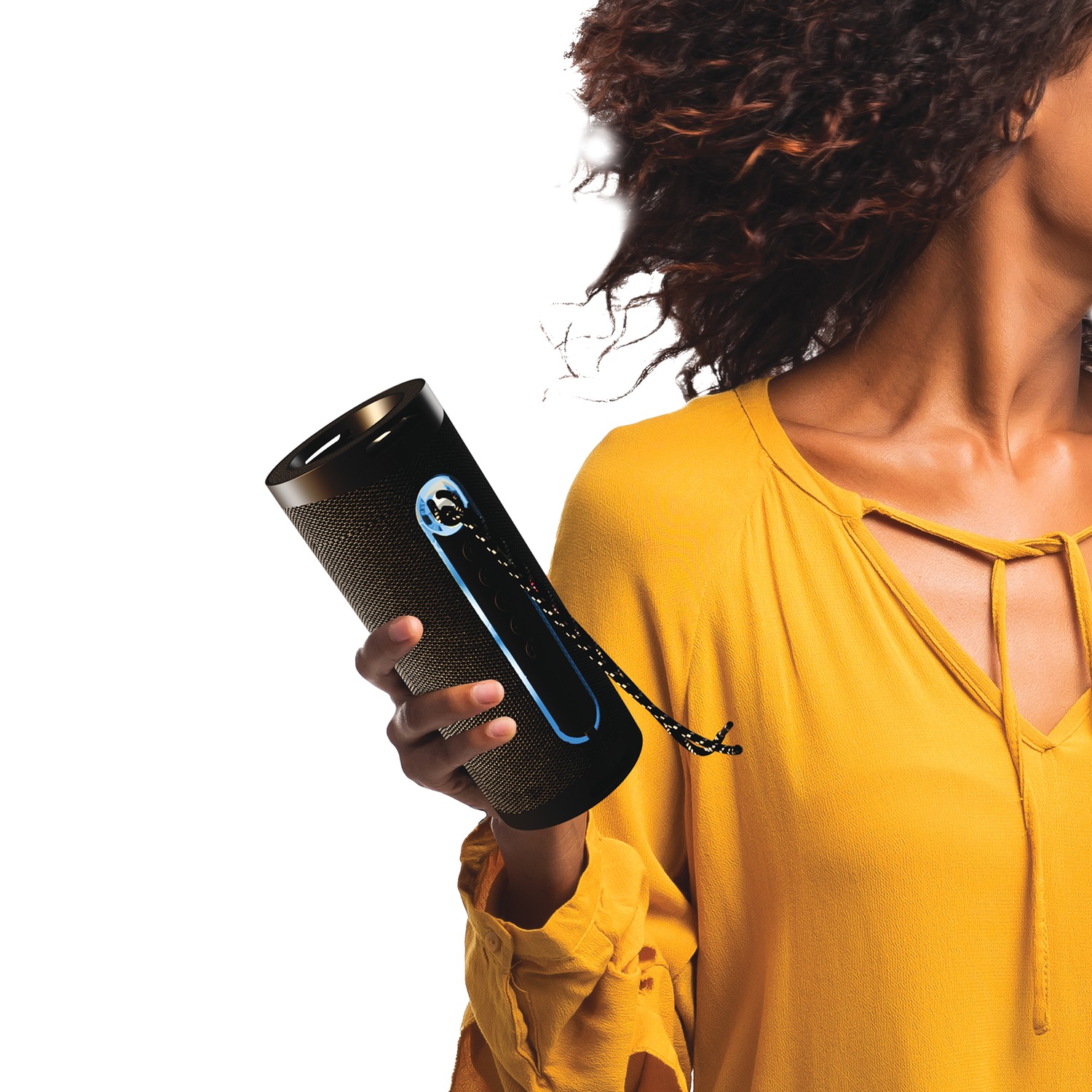 Supersonic Portable Speaker with Flashlight | Seventh Avenue