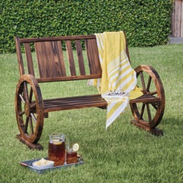 Yellowstone Indoor/Outdoor Bench, , large