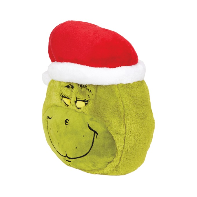 Grinch Accent Pillow, Multi, large
