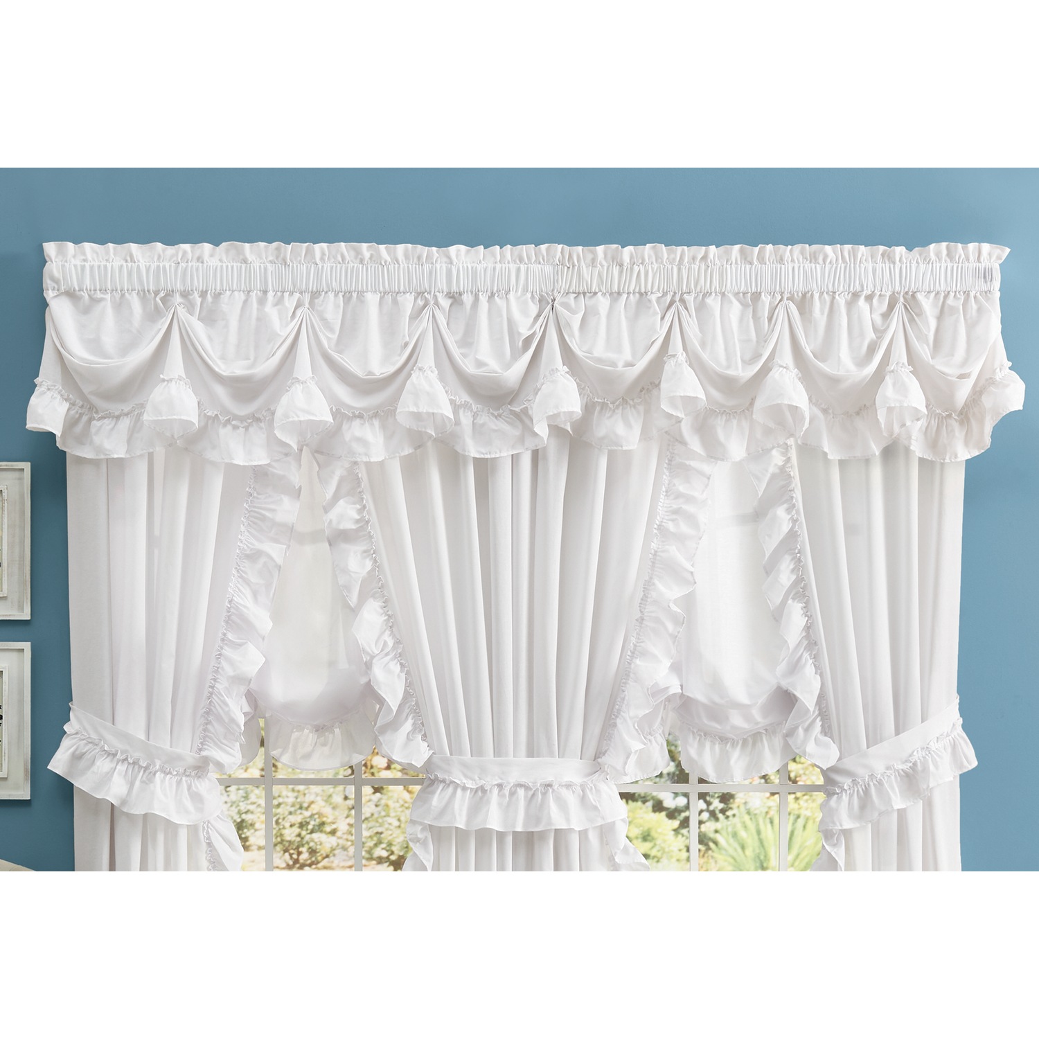 Mayfair Priscilla Balloon Curtain Seventh Avenue