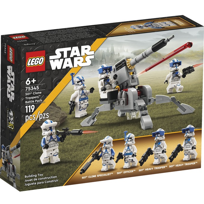 Lego Star Wars 501st Clone Troopers Battle Pack, , large