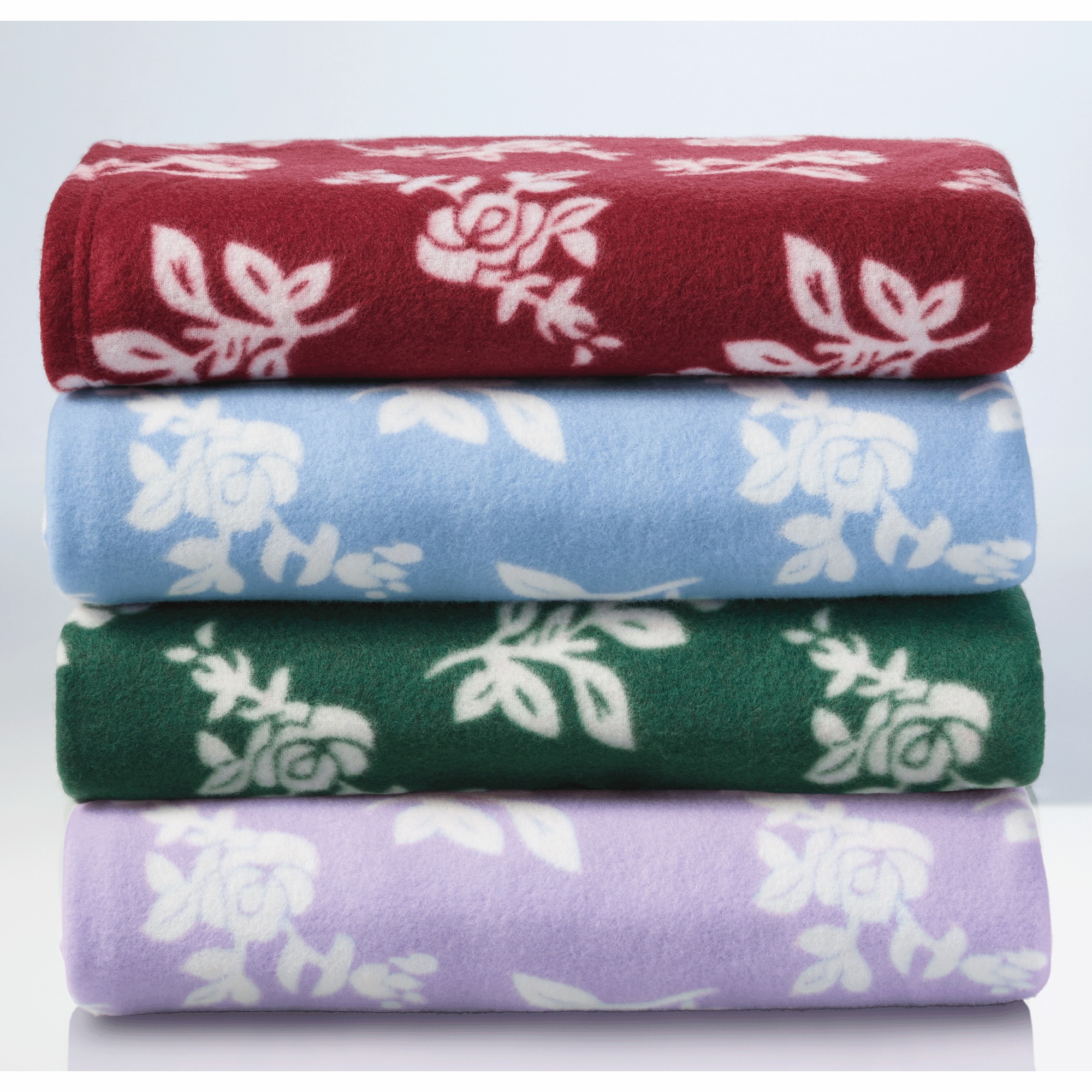 Soft Fleece Throw, Lilac, large