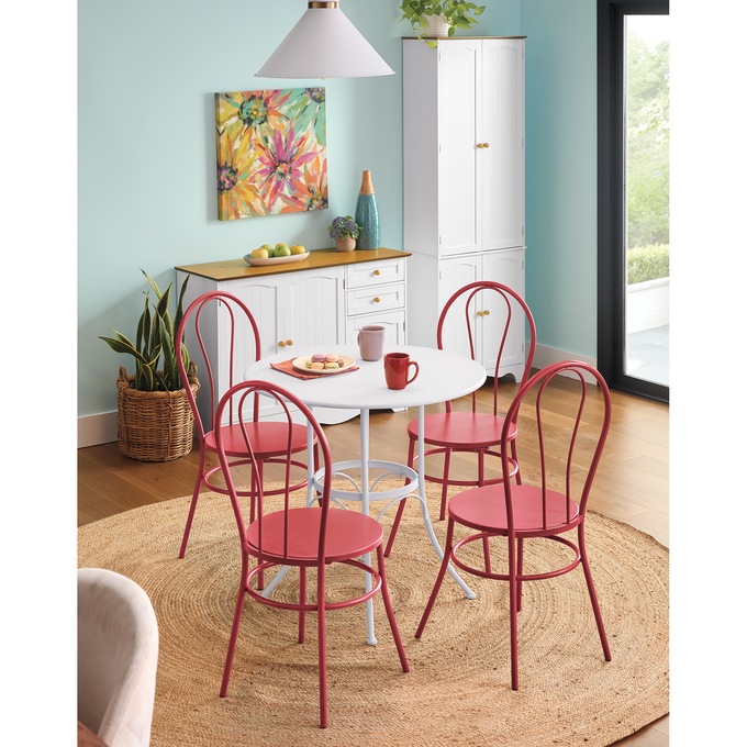 Colorful Iron Dining Chair, , large