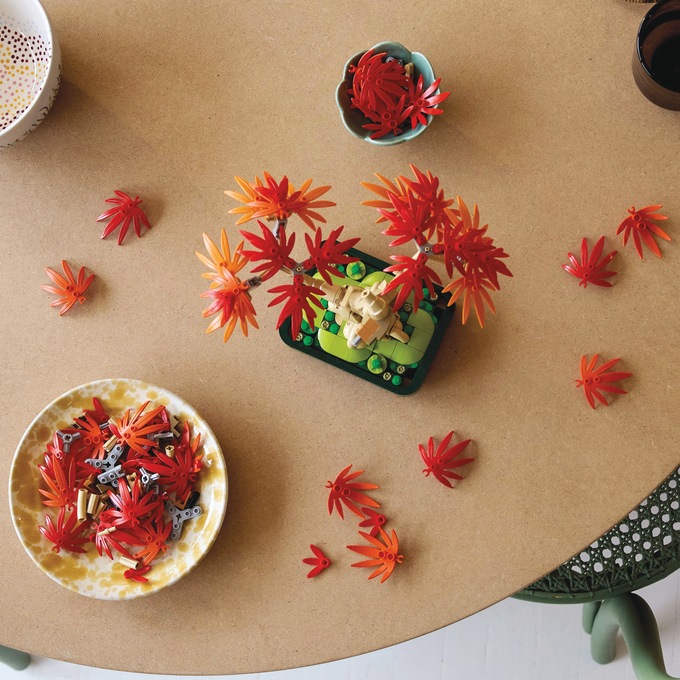 LEGO Botanicals Japanese Red Maple Bonsai Tree, , large