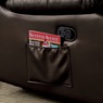 Overstuffed Recliner with Massage, , large