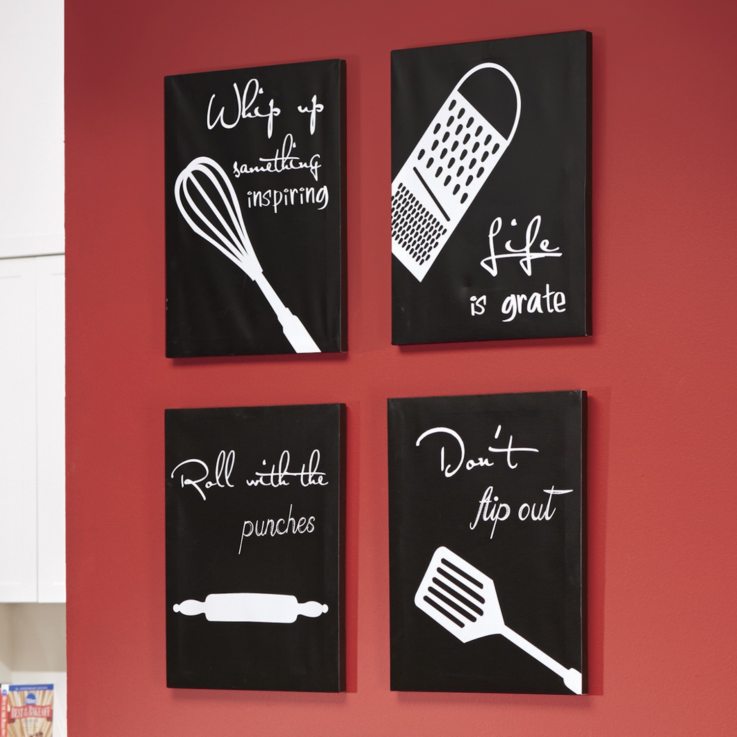 4Piece Kitchen Canvas Wall Art Set Seventh Avenue