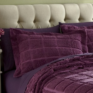 Mosaic Chenille Sham, , large