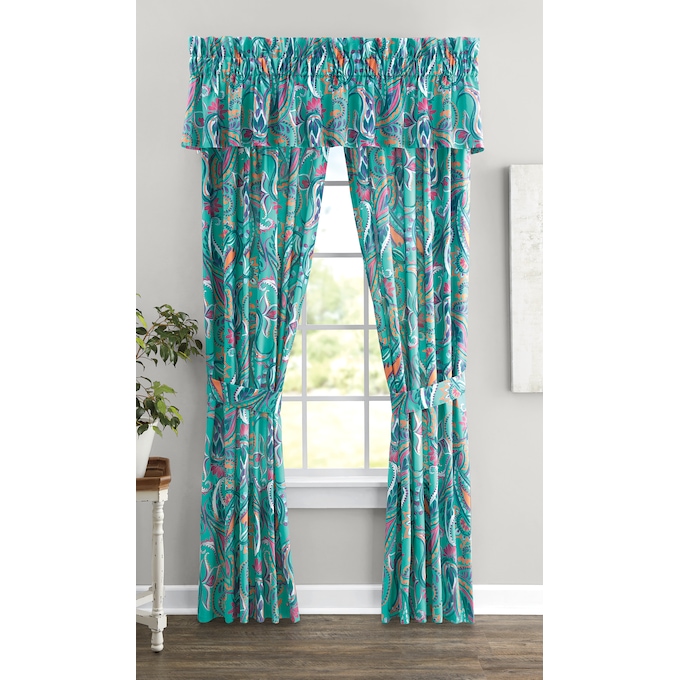 Bright Paisley Panel Pair, , large