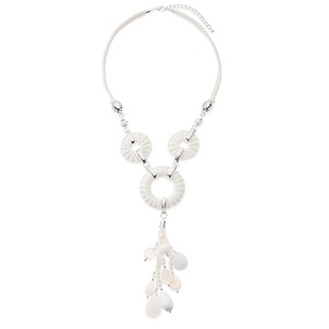 Wrapped Tassel Necklace, , large
