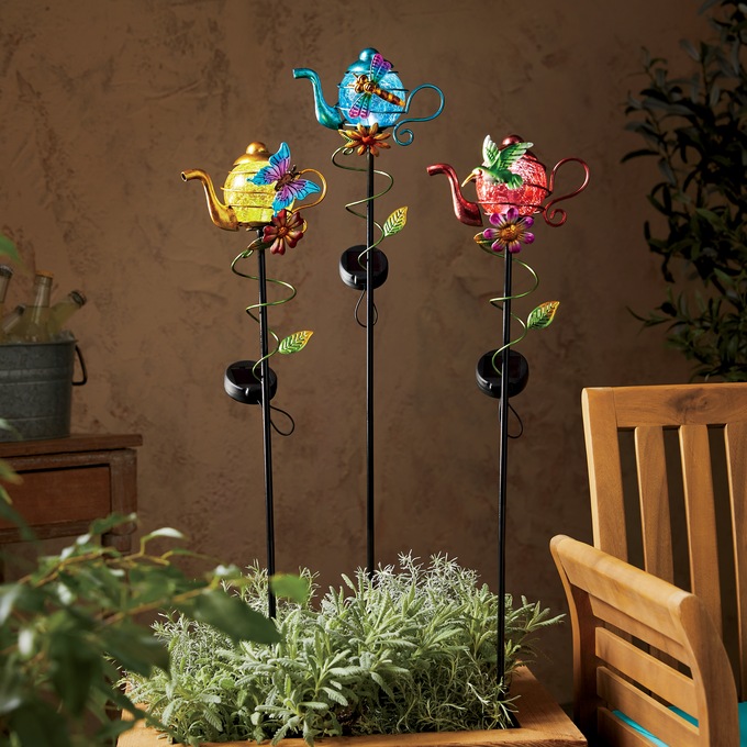Solar Teapot Stake, , large