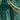 Alicia Window Set, Teal Gold, swatch