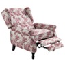 Toile Wingback Recliner, , large