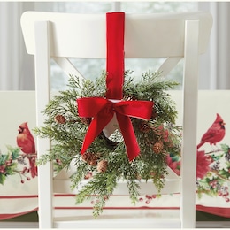 Mini Christmas Cedar Wreath, , large