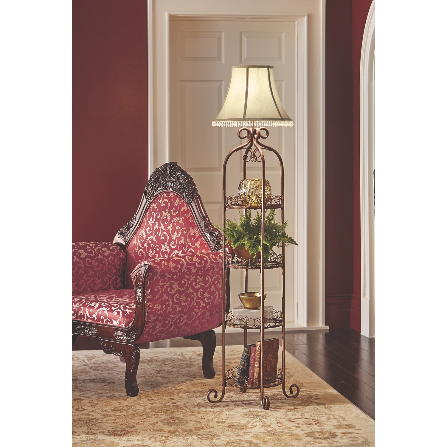 Floor Lamp with Shelves | Seventh Avenue Brighten up any room with our fantastic collection of floor lamps.