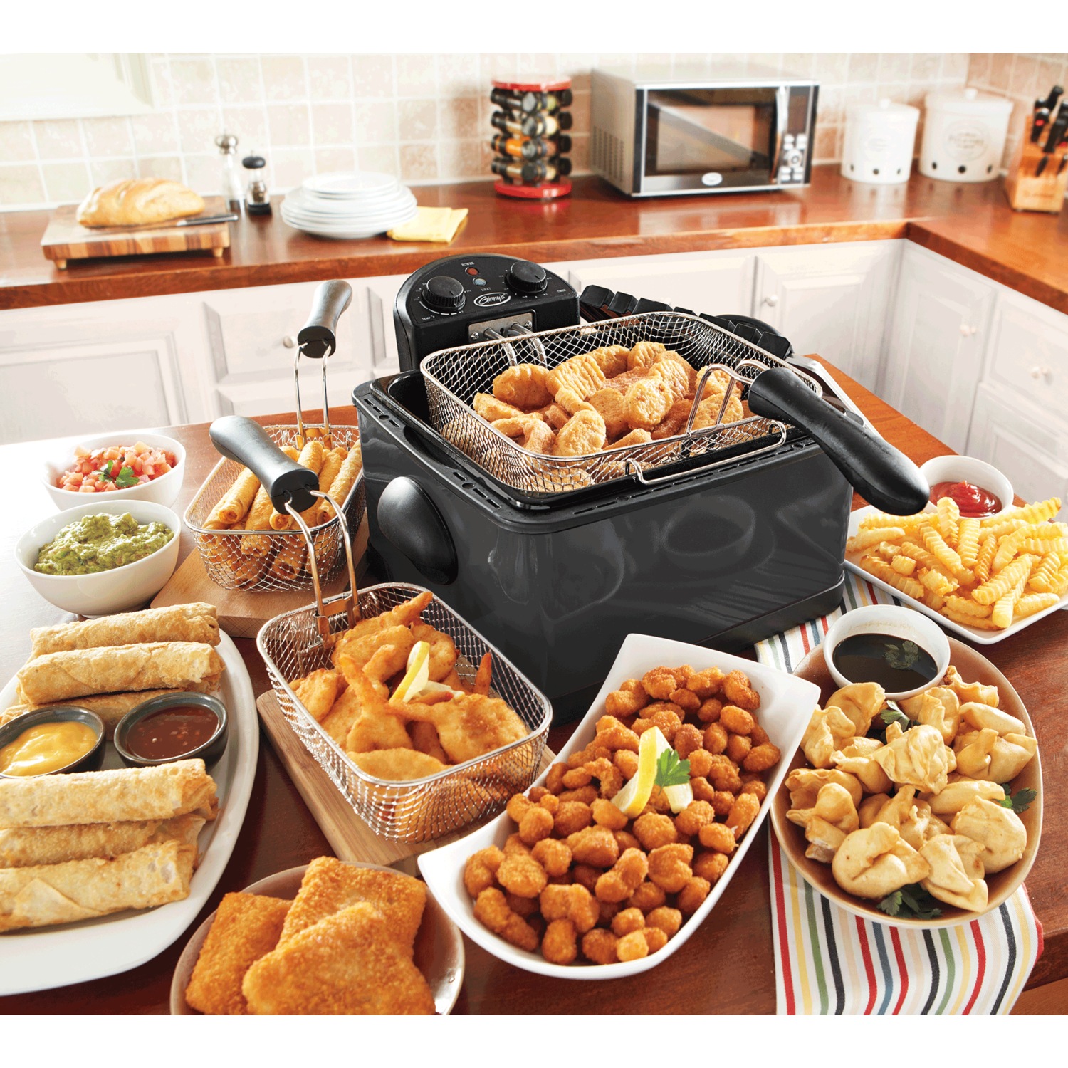 Ginny's Brand Deep Fryer with Timer Seventh Avenue