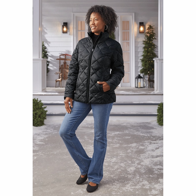 Women's Light Puffer Jacket, , large