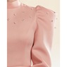 Rosaline Pearl Peplum Dress, , large