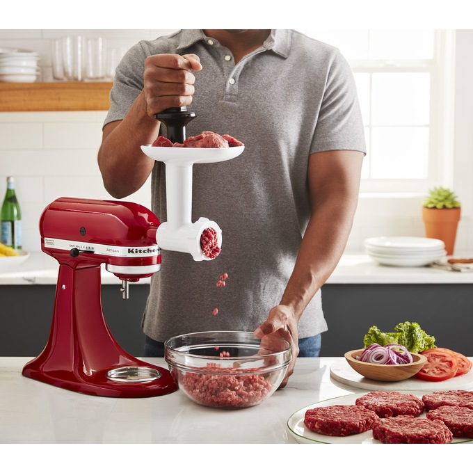 New attachments help make kitchenaid® stand mixer A true “culinary center”