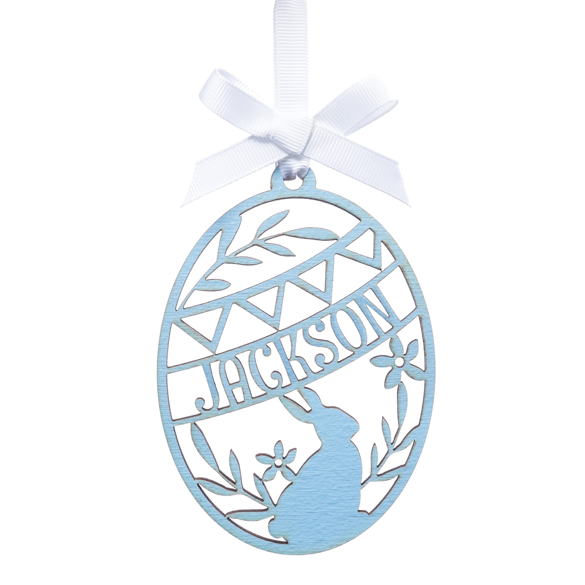 Personalized Laser Cut Easter Egg Keepsake, , large