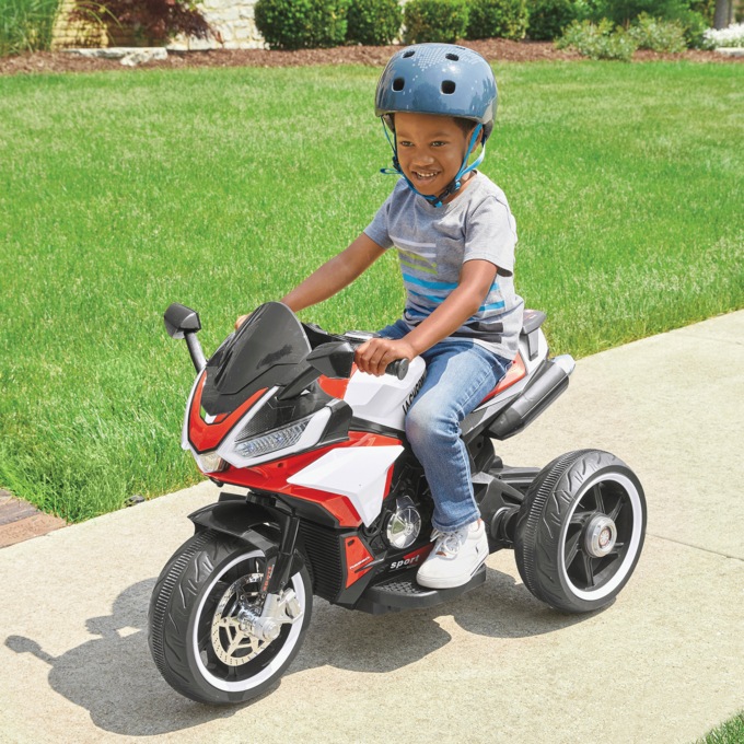 Ride-On Light-Up Motorcycle, , large