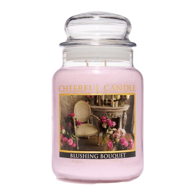 Cheerful Large Jar Candle, 24 Ounces, , large
