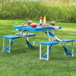 Carry-Along Picnic Table Set, , large