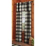 Buffalo Check Window Panel, Black, large