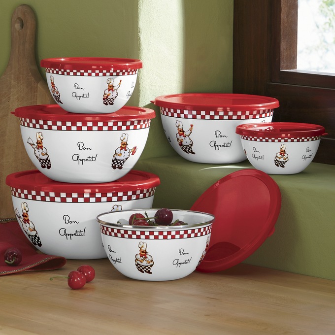 12Piece Bon Appetít Bowl Set Seventh Avenue